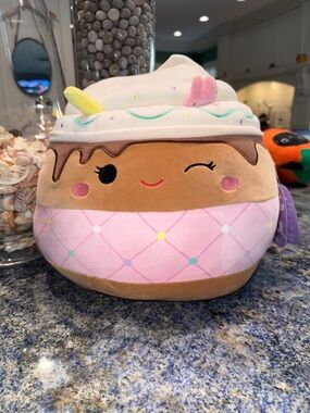 Squishmallows Allegra the Chocolate Frappe 12 inches